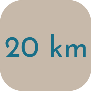 20 km